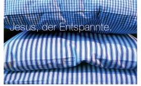 Der Entspannte. Lukas 8,23-25